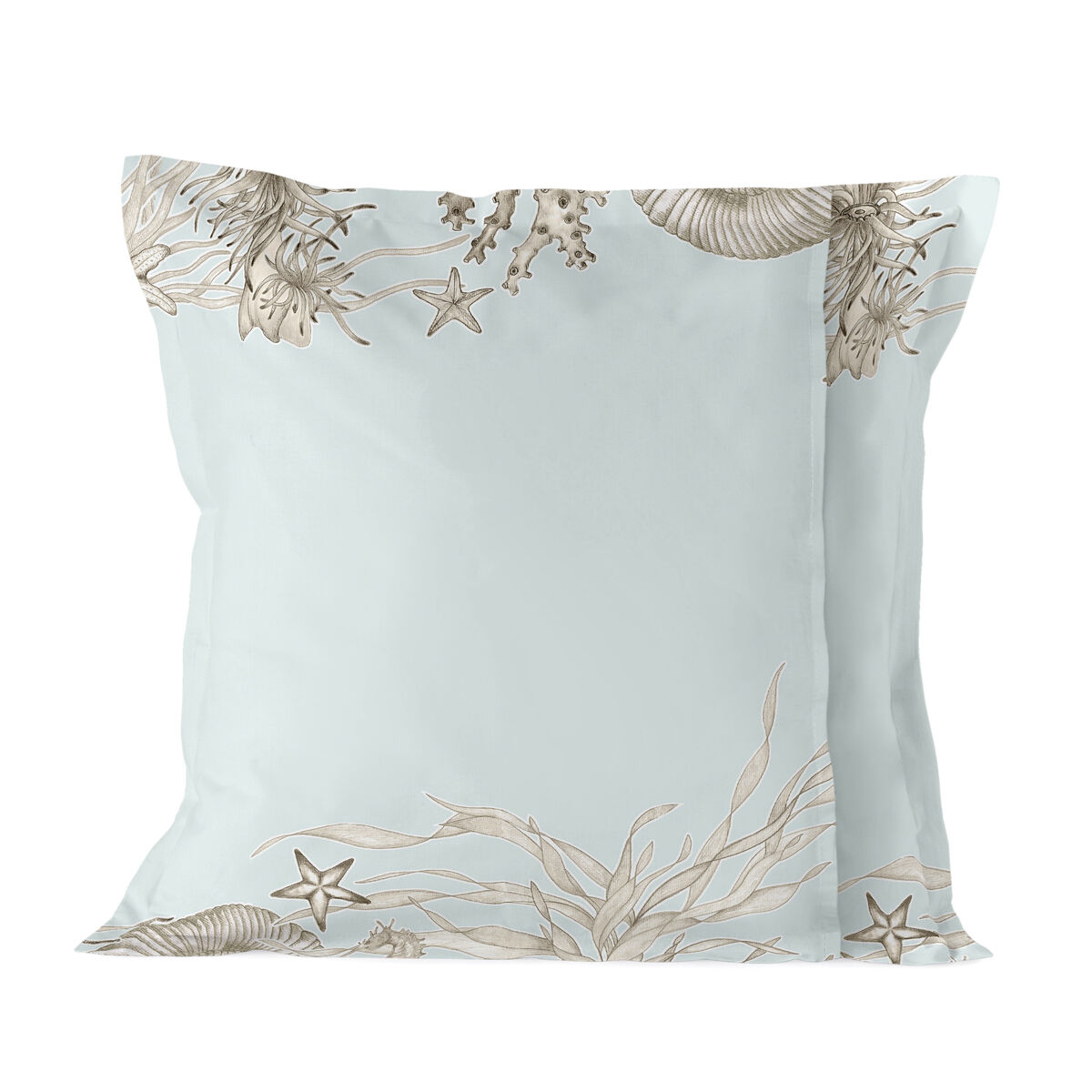Funda de almohada HappyFriday Multicolor 80 x 80 cm Coral